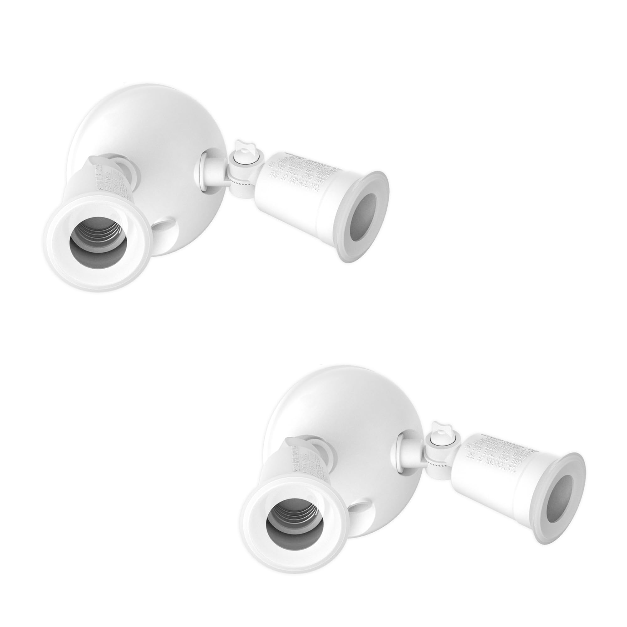 Two Head Par Light Holder with Dusk to Dawn Photocell UL Listed